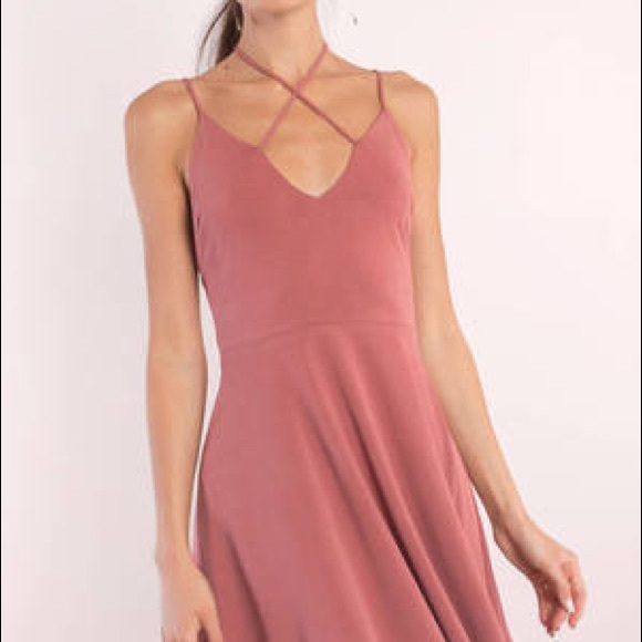 Angelica Mauve Day Dress - Picture 3 of 6